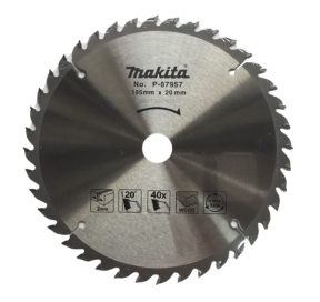 LƯỠI CẮT GỖ 40 RĂNG MAKITA P-67957 - Cái LƯỠI CẮT GỖ 40 RĂNG MAKITA P-67957 - Cái