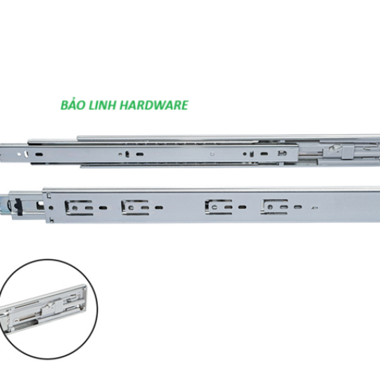 Thanh ray trượt 3 tầng giảm chấn VICKINI 02453 .400  ZNP  