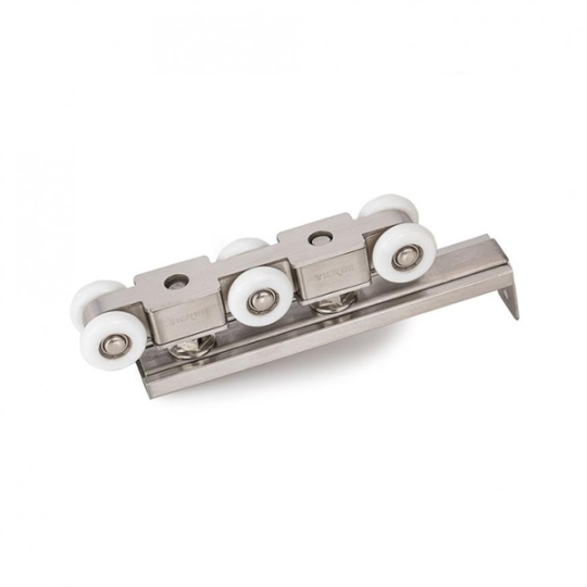 Bánh xe treo cửa lùa Gỗ SUS - 6 bánh