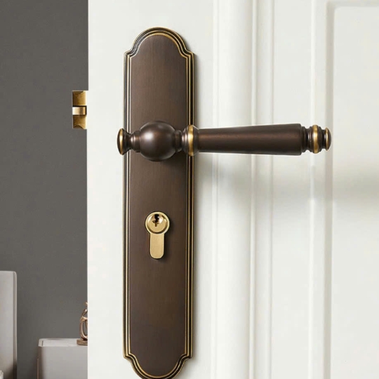 Khoá cửa phòng  Đồng thau Mã  BR122- Dòng B