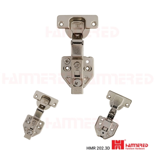 BẢN LỀ BẬT NGƯỢC GIẢM CHẤN ĐẾ 3D HMR 202.3D