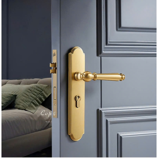 Khoá cửa phòng  Đồng thau Mã  BR122- Dòng A