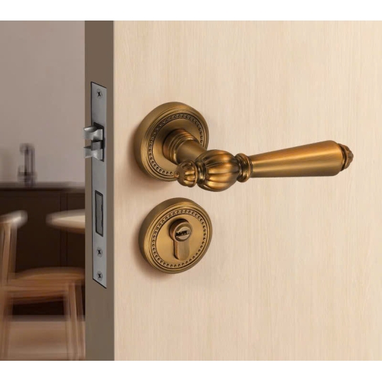 Khoá cửa Phân thể  vàng đồng cao cấp  mã BL102- Dòng B