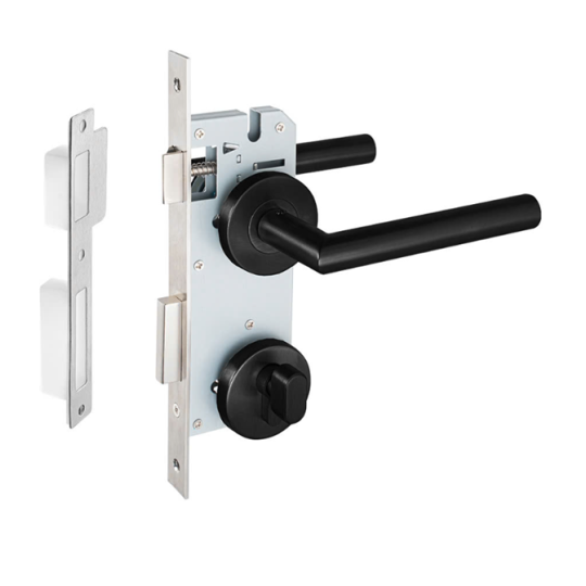 Khoá cửa Phòng kết hợp Tay gạt gỗ  mã 7255