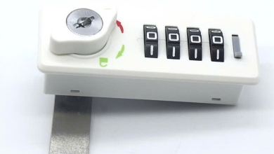 MẪU KHÓA SỐ TỦ LOCKER MÀU TRẮNG 920