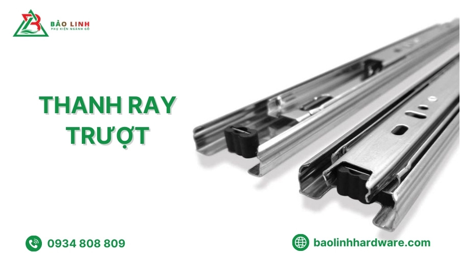 Thanh ray trượt ngăn kéo chất lượng cao cho nội thất