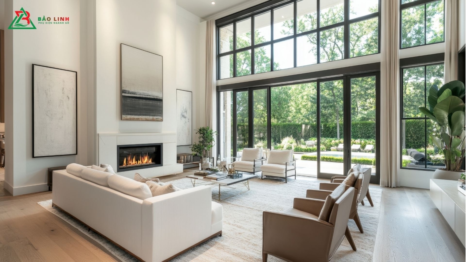 Xu hướng phụ kiện nội thất 2025 - kết hợp thẩm mỹ và công nghệ