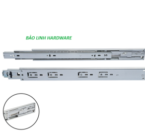 Thanh ray trượt 3 tầng giảm chấn VICKINI 02453 .350  ZNP 