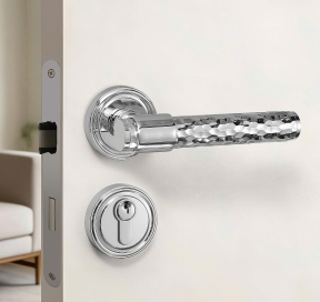  Khoá cửa Phân thể  Đồng cao cấp Màu Trắng mã 72F101329