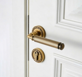 Khoá cửa Phân thể  Đồng cao cấp Màu Đồng Pháp Mã BL 07