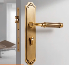 Khoá cửa phòng cổ điển bằng đồng mã  BR20195-B