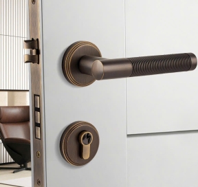 Khoá cửa phòng bằng Đồng cao cấp Màu Rêu BR3-2265 Khoá cửa phòng bằng Đồng cao cấp Màu Rêu BR3-2265