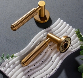  Khoá cửa Phân thể  Đồng cao cấp Màu Đồng Pháp BR7  - 23301 