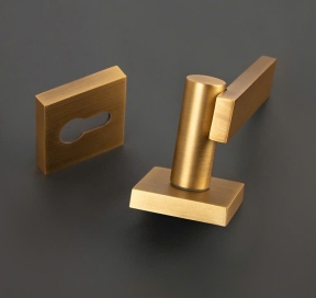  Khoá cửa Phân thể  Đồng thau  Màu Đồng Pháp BR7  - 98FBS 