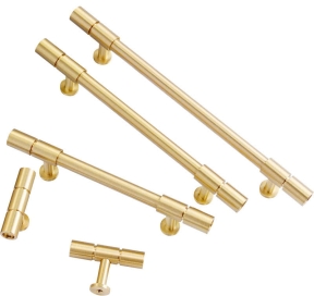 Tay nắm Đồng thau  kiểu Pháp Mã 8706675 - Màu Vàng