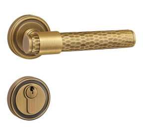 Khoá cửa Phân thể  Đồng cao cấp Màu Đồng Pháp Mã 72F101329