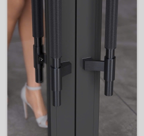 TAY NẮM CỬA CHÍNH BL02  - Màu  Đen