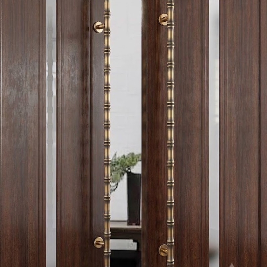 TAY NẮM CỬA CHÍNH THÂN TRE MÀU ĐỒNG PHÁP