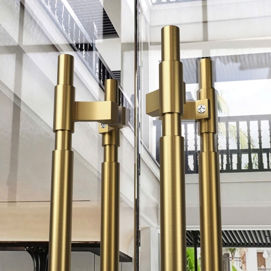 TAY NẮM CỬA CHÍNH BL02 - Màu Vàng Trơn