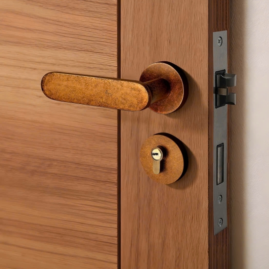 Khóa cửa Phòng Mã 58F30 - Màu Đất sét Độc lạ