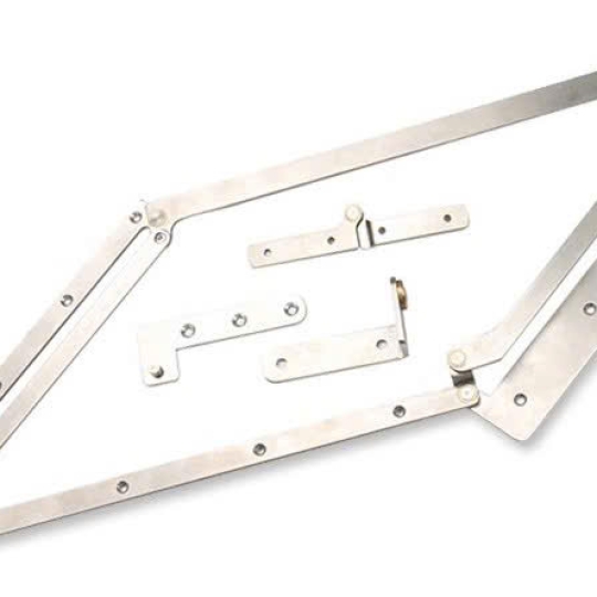 Phụ kiện cửa gấp bằng inox 304 cao cấp ZD 180