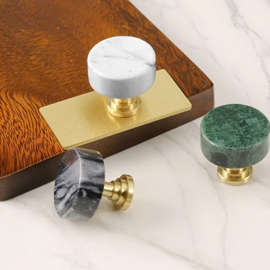 Tay nắm Núm đá Cẩm Thạch