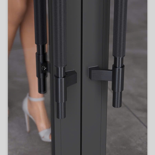 TAY NẮM CỬA CHÍNH BL02  - Màu  Đen