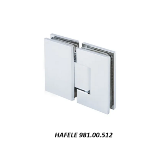 Bản Lề Kính-Kính 180º Hafele 981.00.512