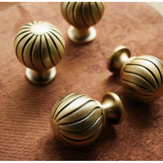 Tay nắm Tủ đồng Thau Cao Cấp Cổ điển TN6728