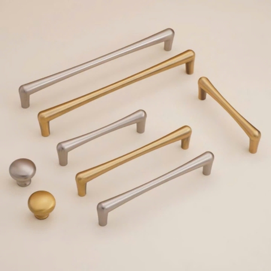 Tay nắm Hợp kim   Cao Cấp - Mã 7386 - Màu Vàng Bóng