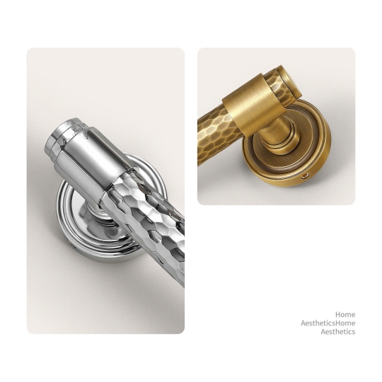  Khoá cửa Phân thể  Đồng cao cấp Màu Trắng mã 72F101329