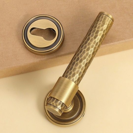 Khoá cửa Phân thể  Đồng cao cấp Màu Đồng Pháp Mã 72F101329