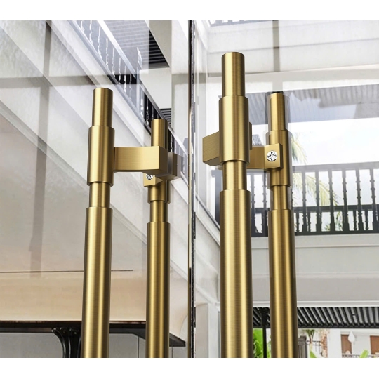 TAY NẮM CỬA CHÍNH BL02 - Màu Vàng Trơn