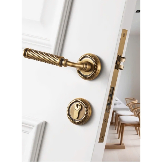 Khóa cửa  Frosio Bortolo -  Màu Đồng Pháp Cao cấp