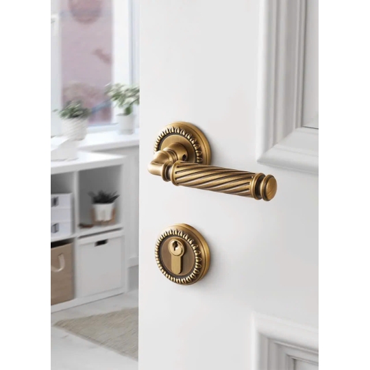 Khóa cửa  Frosio Bortolo -  Màu Đồng Pháp Cao cấp