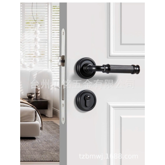 Khóa cửa Phòng Mã 72F2601 -  Màu Đen