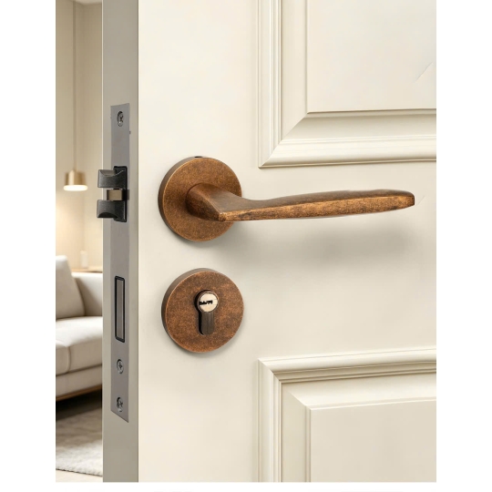 Khóa cửa Phòng Mã 58F67 - Màu Đất sét