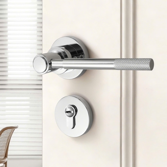 Khóa cửa Phòng Mã 72F123 - Màu Chrom