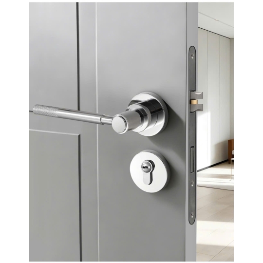 Khóa cửa Phòng Mã 72F123 - Màu Chrom