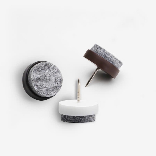 ĐINH NHỰA ĐẾ NỈ PHI 20MM - MÀU NÂU 