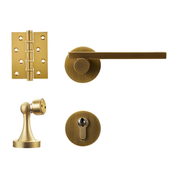 KHÓA CỬA PHÂN THỂ BL105R -  Màu Đồng Rêu