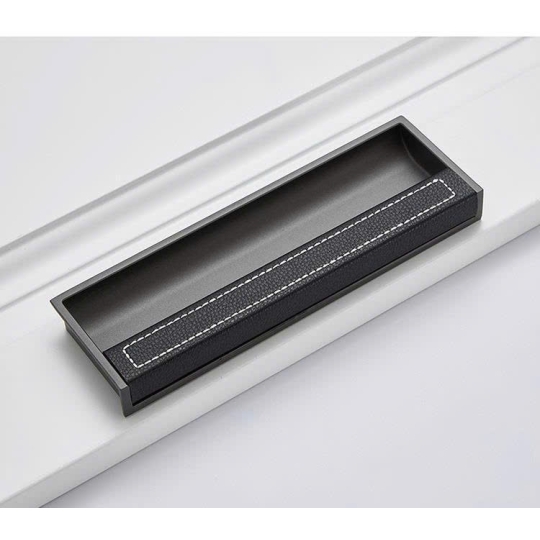 Tay nắm âm Hợp kim Cao Cấp kết Hợp Da TN6571 
