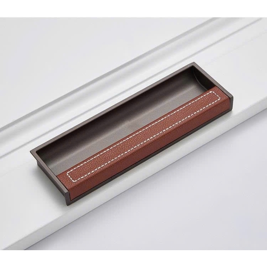 Tay nắm âm Hợp kim Cao Cấp kết Hợp Da TN6571 
