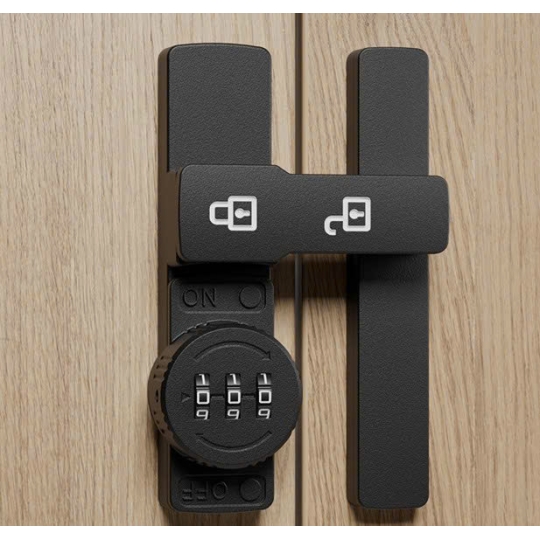 KHÓA TỦ LOCKER YMC-  KHÔNG KHOÉT CỬA