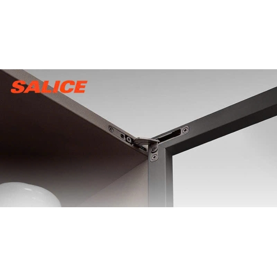 Bản lề Âm cánh nhôm kính SALICE