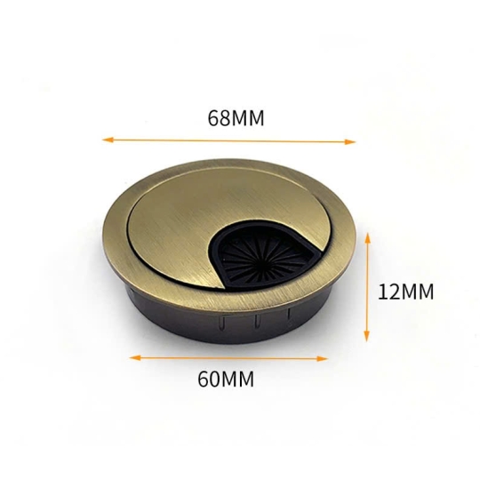 NẮP LUỒN DÂY ĐIỆN HỢP KIM CAO CẤP- MÀU RÊU