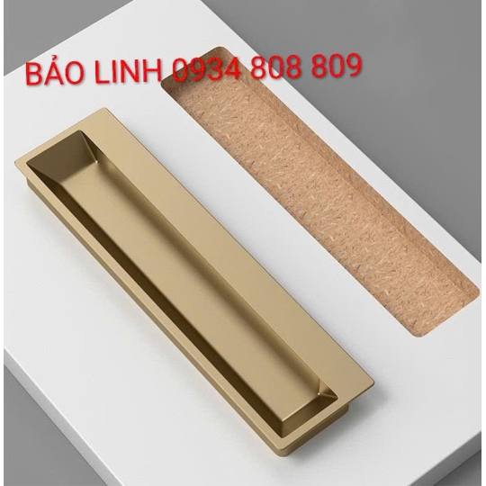 Tay nắm Âm hợp kim Cao Cấp  TN 2306  - Màu Vàng