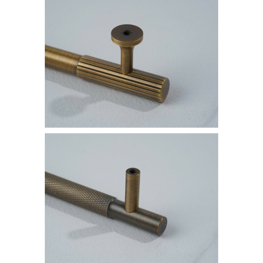 Tay nắm Đồng thau Retro kiểu Pháp Cổ điển BL8838