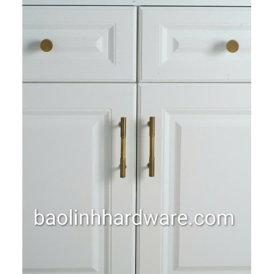 Tay nắm Đồng thau Retro kiểu Pháp Cổ điển BL8890