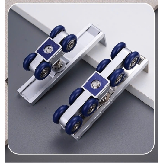 BỘ PHỤ KIỆN CỬA LÙA GIẢM CHẤN 2 CHIỀU 